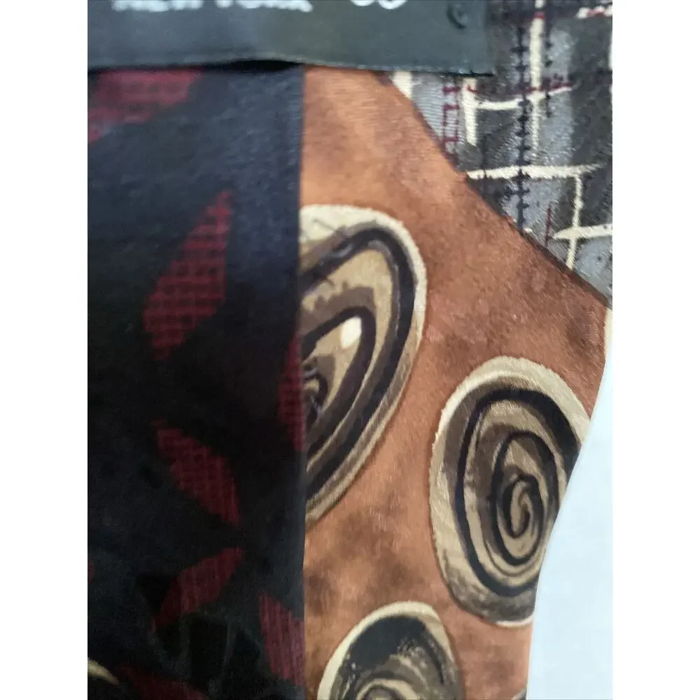 CHEZ ROFFE Bold Abstract Art Deco Urban Artsy‎ Necktie.